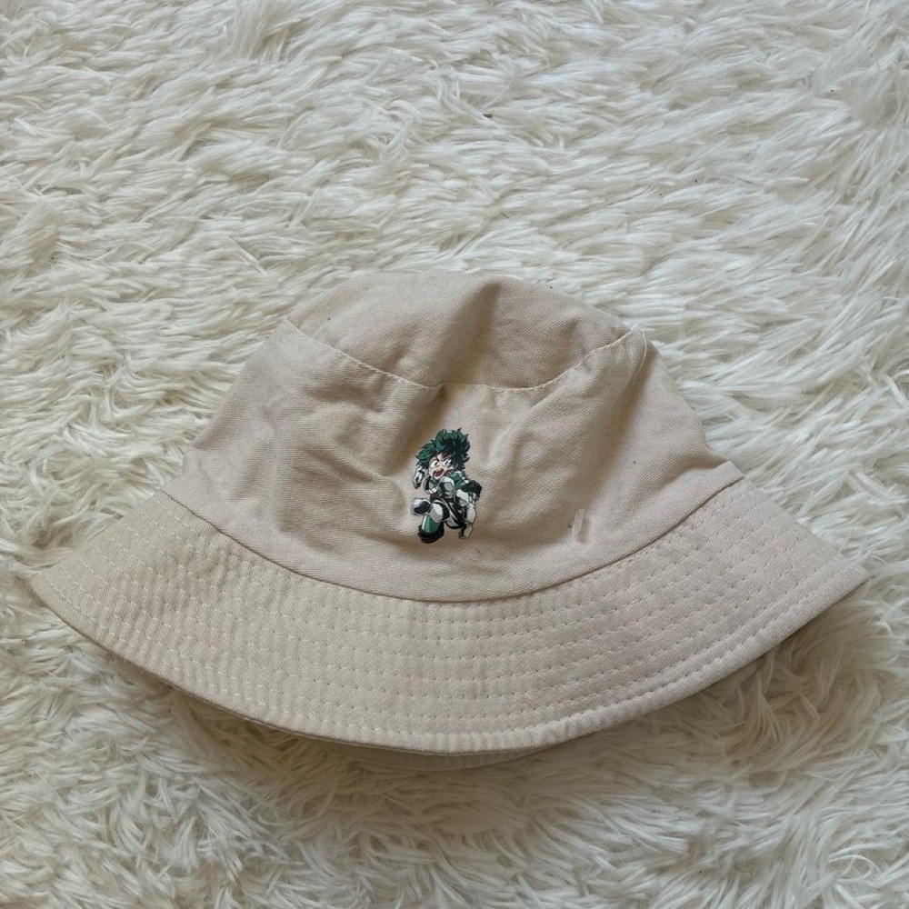 My Hero Academia cream bucket hat anime kawaii